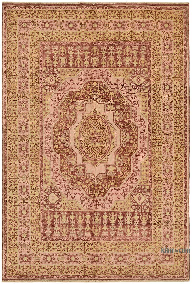 Nueva Alfombra Oushak Tejida a Mano - K0067640
