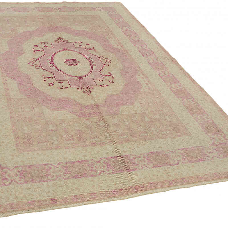 New Hand-Knotted Wool Oushak Rug - K0067642