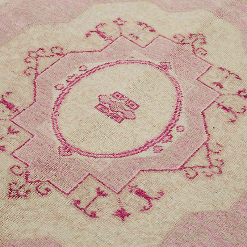 New Hand-Knotted Wool Oushak Rug - K0067642