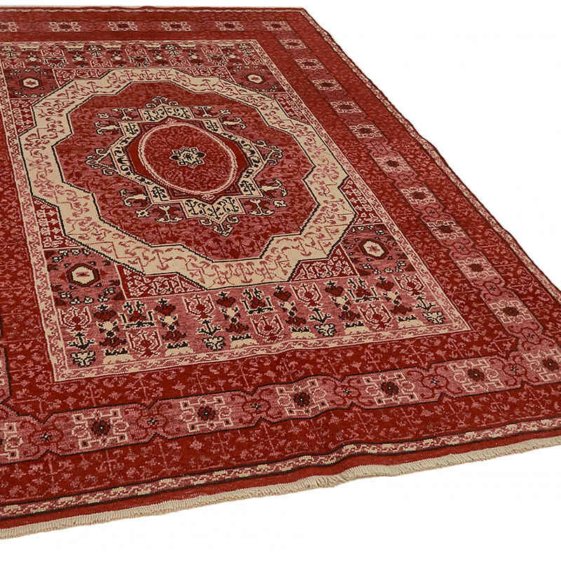 Nueva Alfombra Oushak Tejida a Mano - K0067643