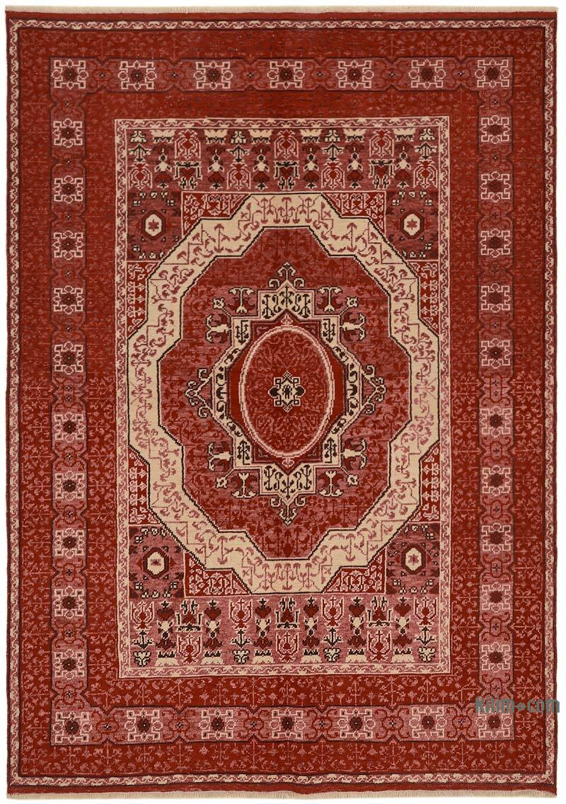 Nueva Alfombra Oushak Tejida a Mano - K0067643