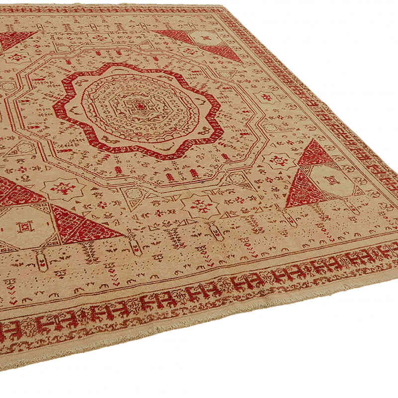 Nueva Alfombra Oushak Tejida a Mano - K0067644