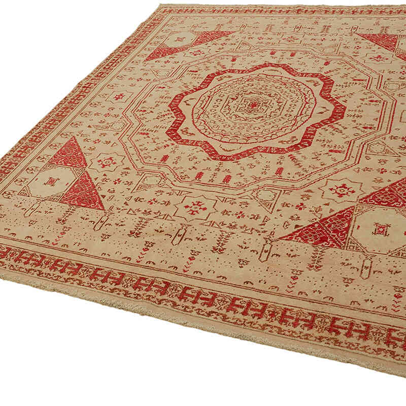 Nueva Alfombra Oushak Tejida a Mano - K0067644