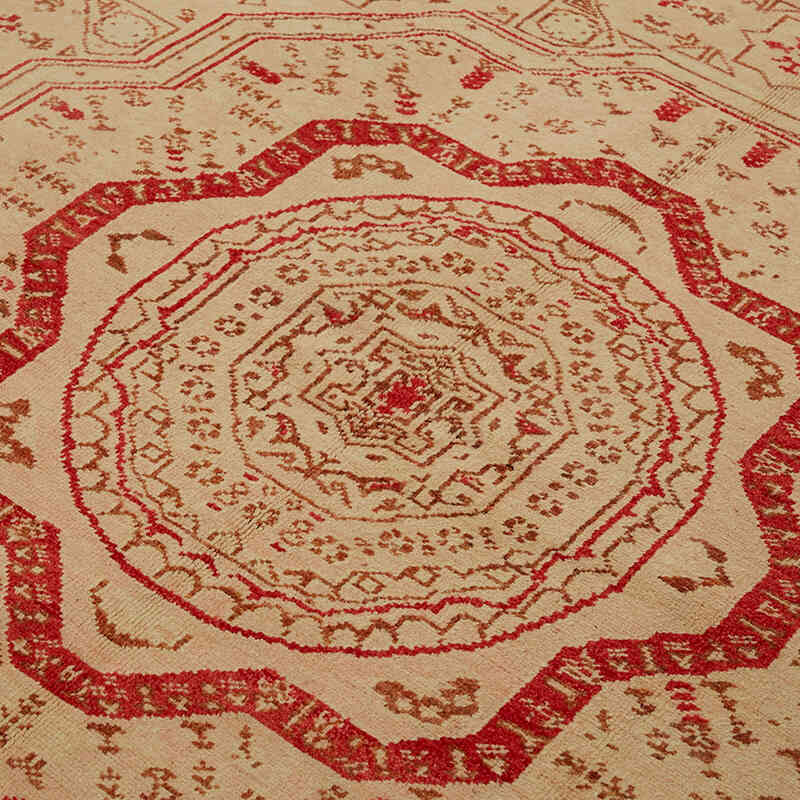 Nueva Alfombra Oushak Tejida a Mano - K0067644