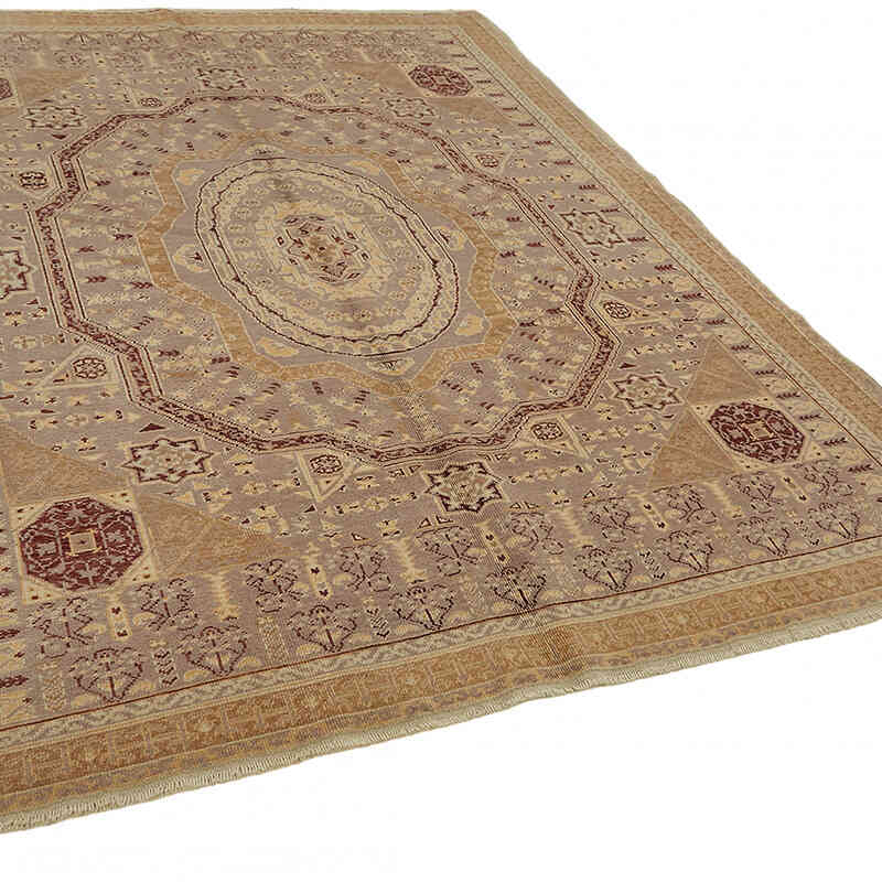 New Hand-Knotted Wool Oushak Rug - K0067652