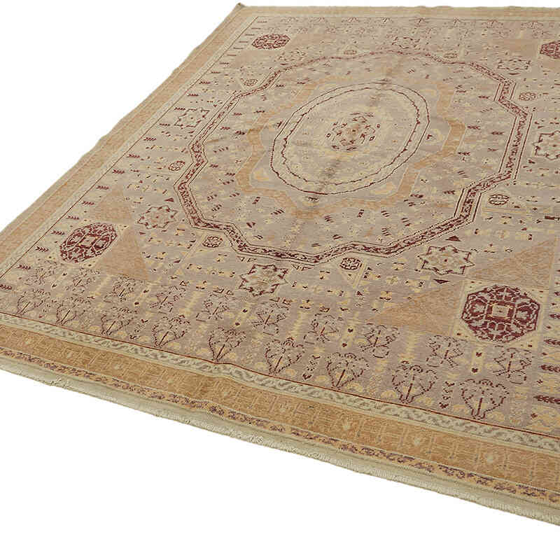 New Hand-Knotted Wool Oushak Rug - K0067652