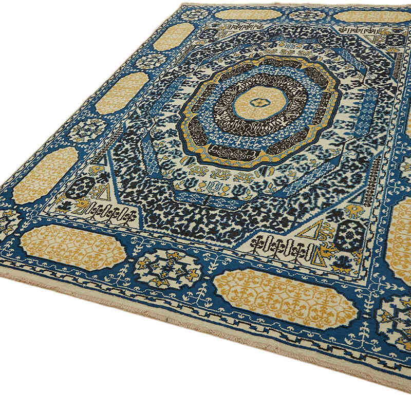 New Hand-Knotted Wool Oushak Rug - K0067654