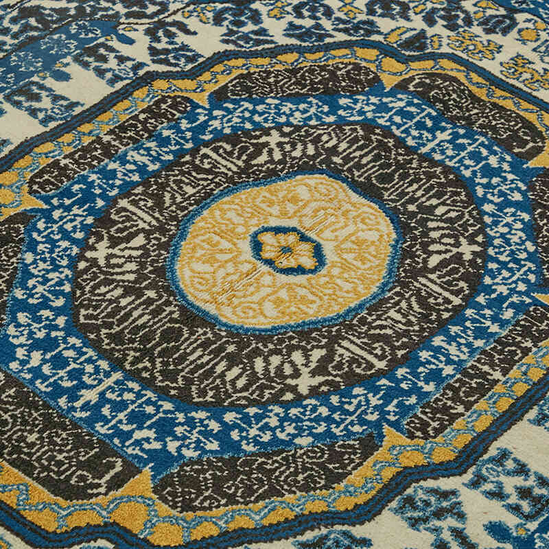 New Hand-Knotted Wool Oushak Rug - K0067654