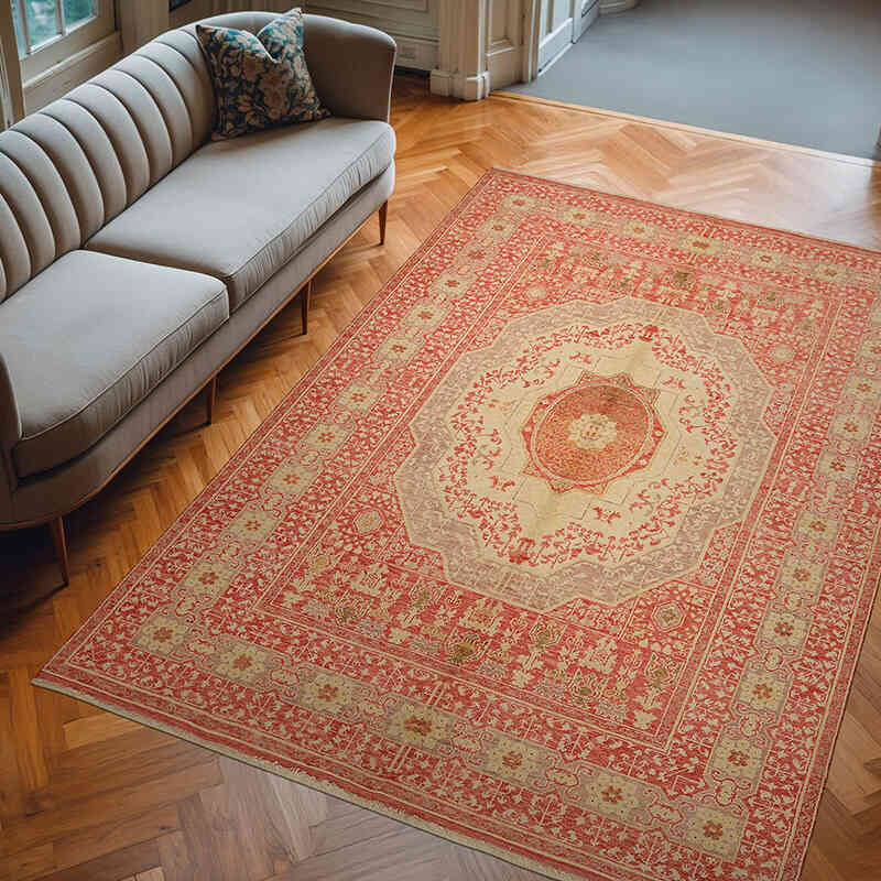 Yeni El Dokuma Uşak Halısı - K0067656