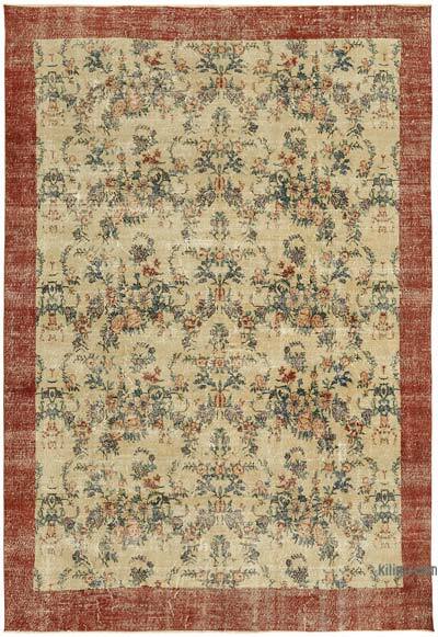 Alfombra Vintage Turca Anudada a Mano - 234 cm x 340 cm