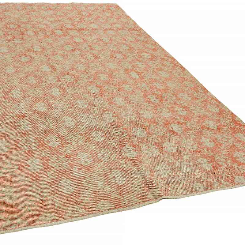 Alfombra Vintage Turca Anudada a Mano - 213 cm x 325 cm - K0067683