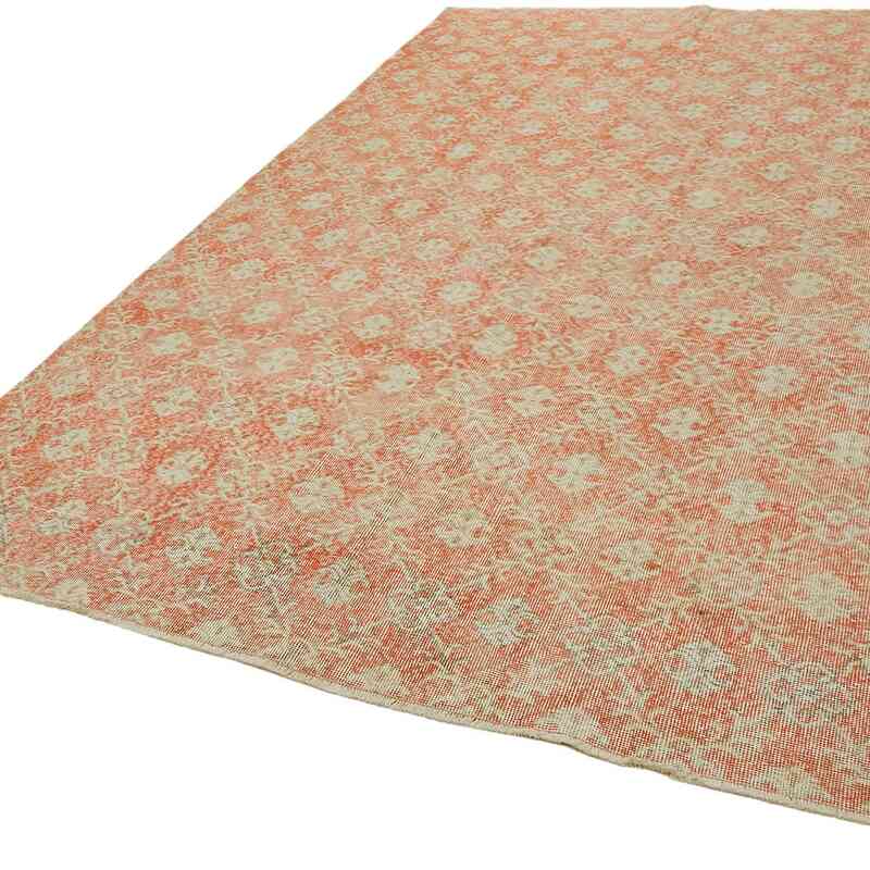 Alfombra Vintage Turca Anudada a Mano - 213 cm x 325 cm - K0067683