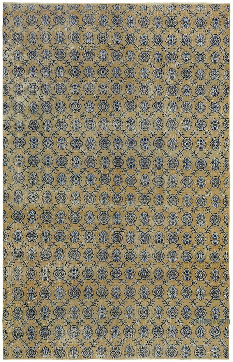 El Dokuma Vintage Halı - 214 cm x 330 cm - K0067699