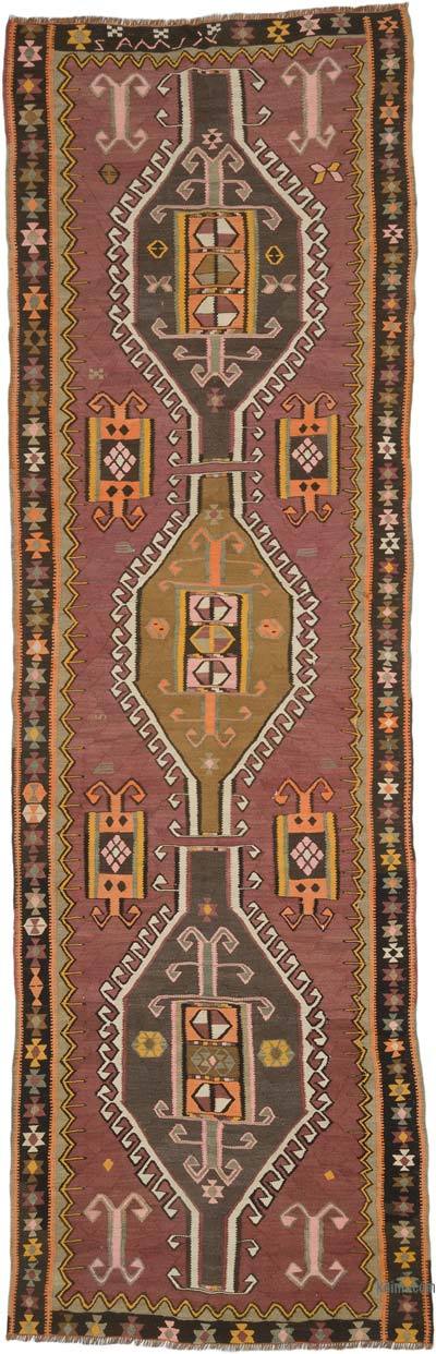 Corredor Vintage Kars Kilim - 131 cm x 404 cm