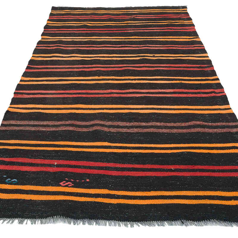 Vintage Anatolian Kilim Rug - 3' 9" x 7' 11" (45" x 95") - K0067755