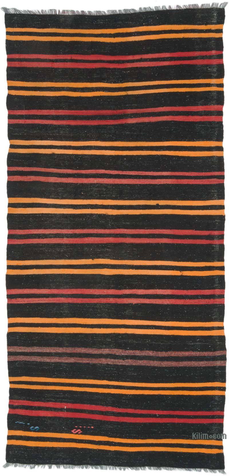 Vintage Anatolian Kilim Rug - 3' 9" x 7' 11" (45" x 95") - K0067755