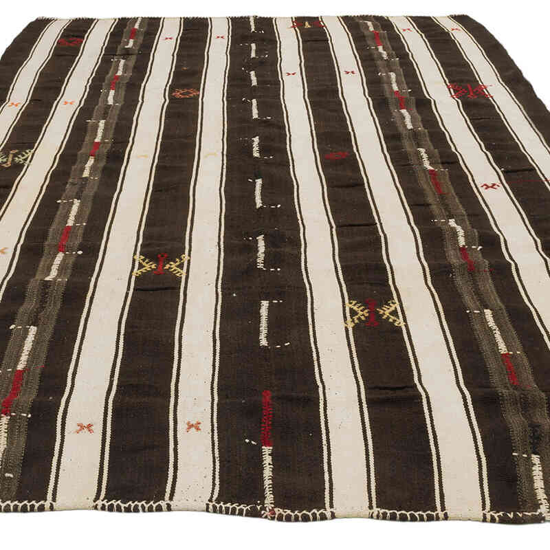 Vintage Anatolian Kilim Rug - 6'  x 8' 10" (72" x 106") - K0067758