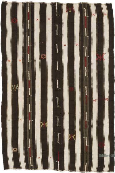 Alfombra Vintage Anatolian Kilim - 184 cm x 270 cm