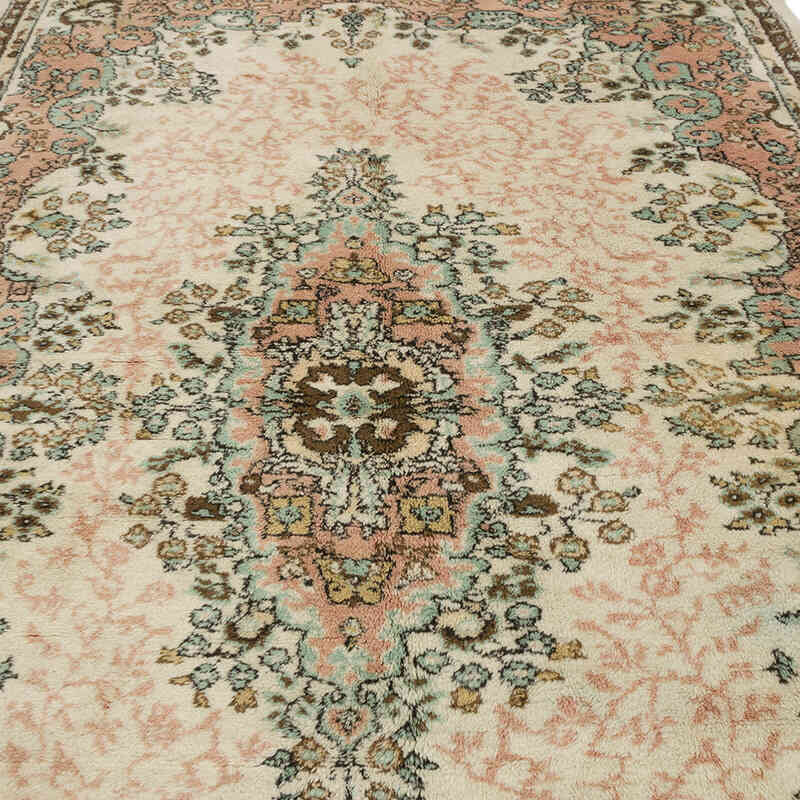 Vintage Turkish Hand-Knotted Rug - 6' 3" x 9' 1" (75" x 109") - K0067761