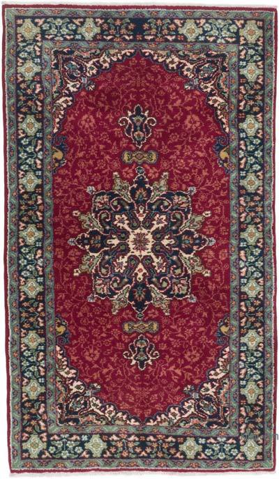 Alfombra Vintage Turca Anudada a Mano - 115 cm x 196 cm