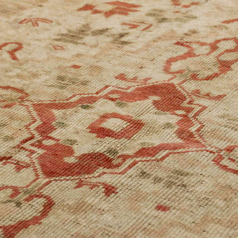 El Dokuma Vintage Halı - 206 cm x 358 cm - K0067765