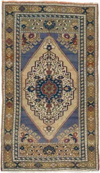 El Dokuma Vintage Halı - 98 cm x 171 cm