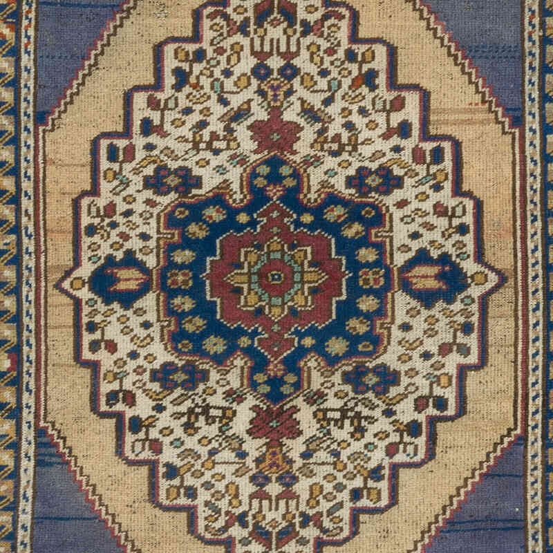 Alfombra Vintage Turca Anudada a Mano - 98 cm x 171 cm - K0067766