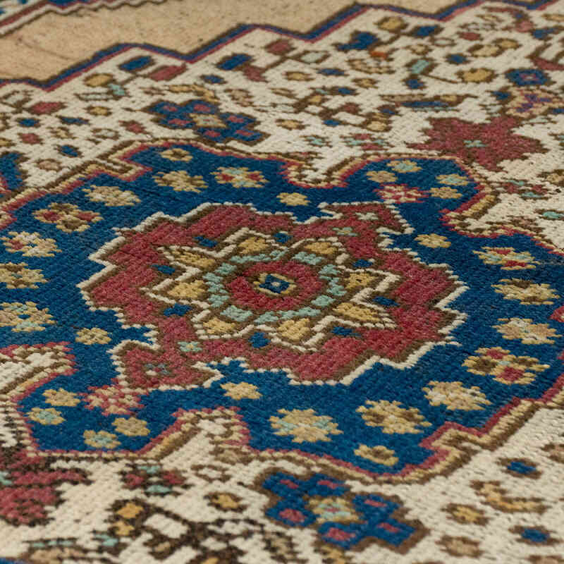 Alfombra Vintage Turca Anudada a Mano - 98 cm x 171 cm - K0067766