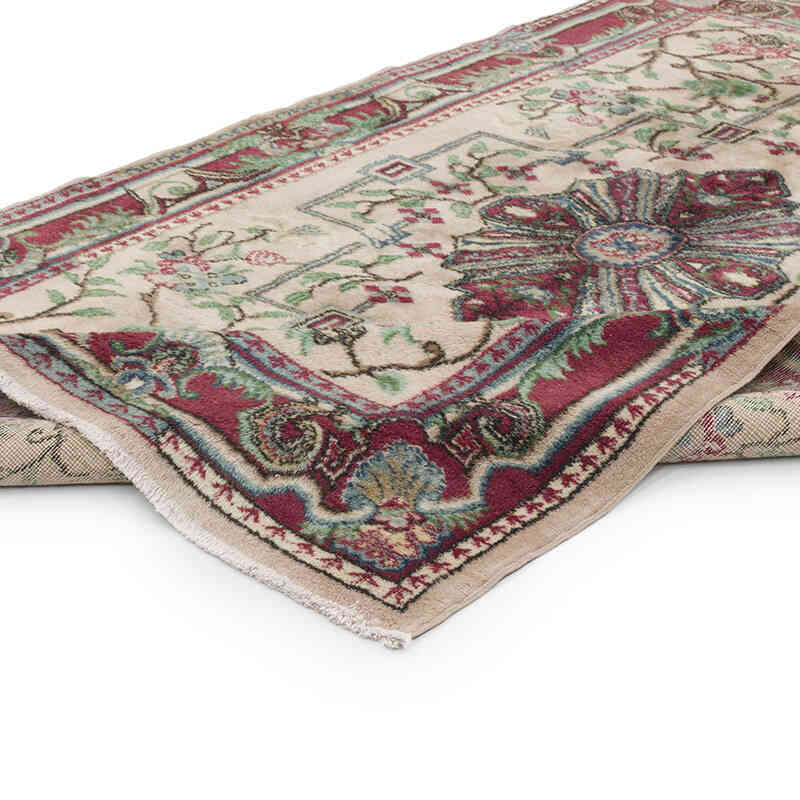 Vintage Turkish Hand-Knotted Rug - 5' 5" x 8' 5" (65" x 101") - K0067770