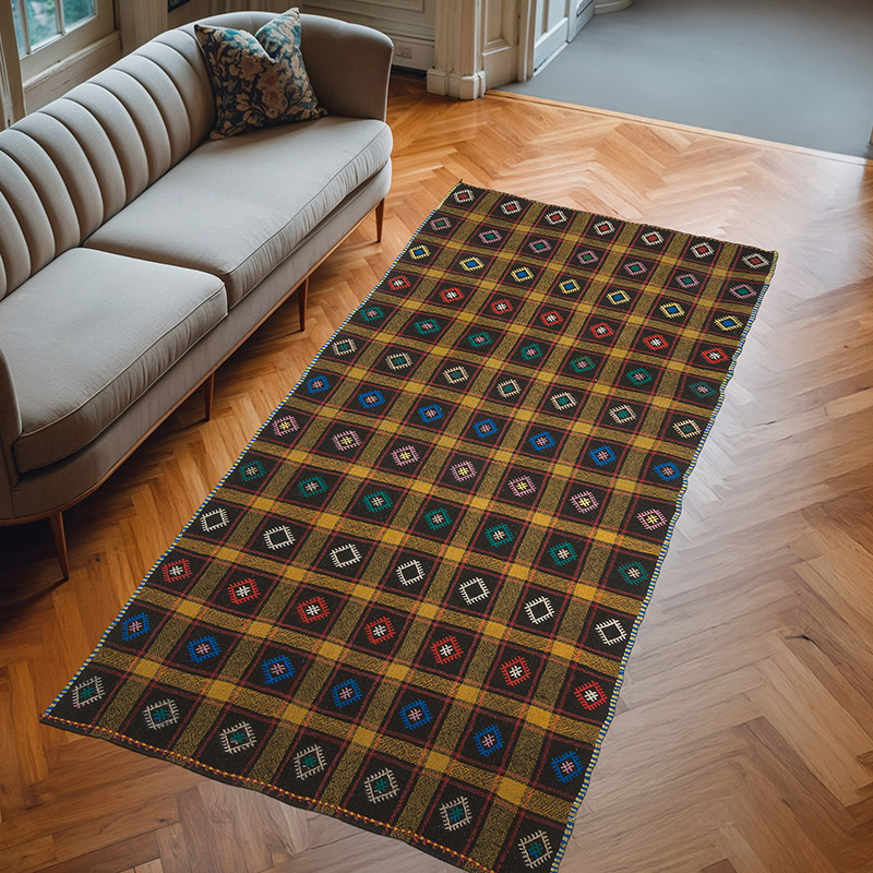 Vintage Anadolu Kilim - 143 cm x 298 cm - K0067773
