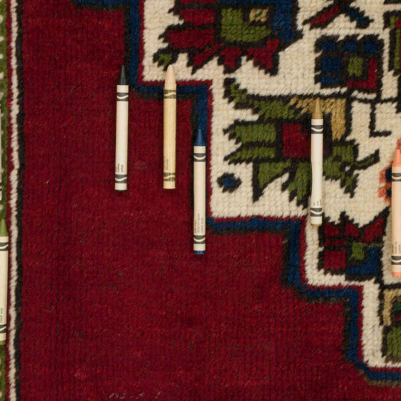 El Dokuma Vintage Halı - 186 cm x 307 cm - K0067775
