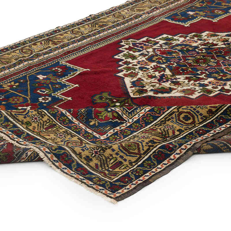 El Dokuma Vintage Halı - 186 cm x 307 cm - K0067775