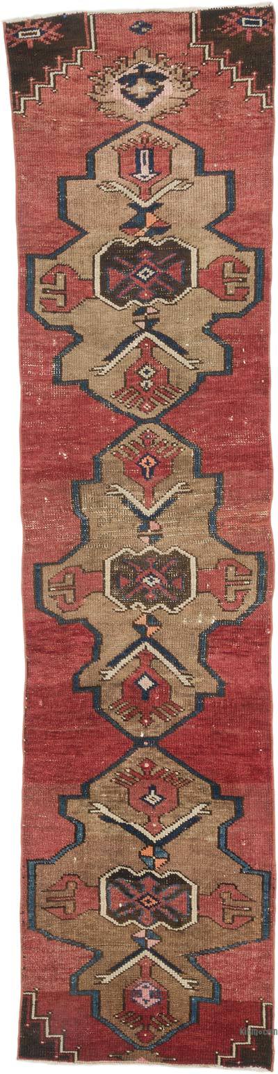 Vintage Anadolu Yolluk - 89 cm x 352 cm