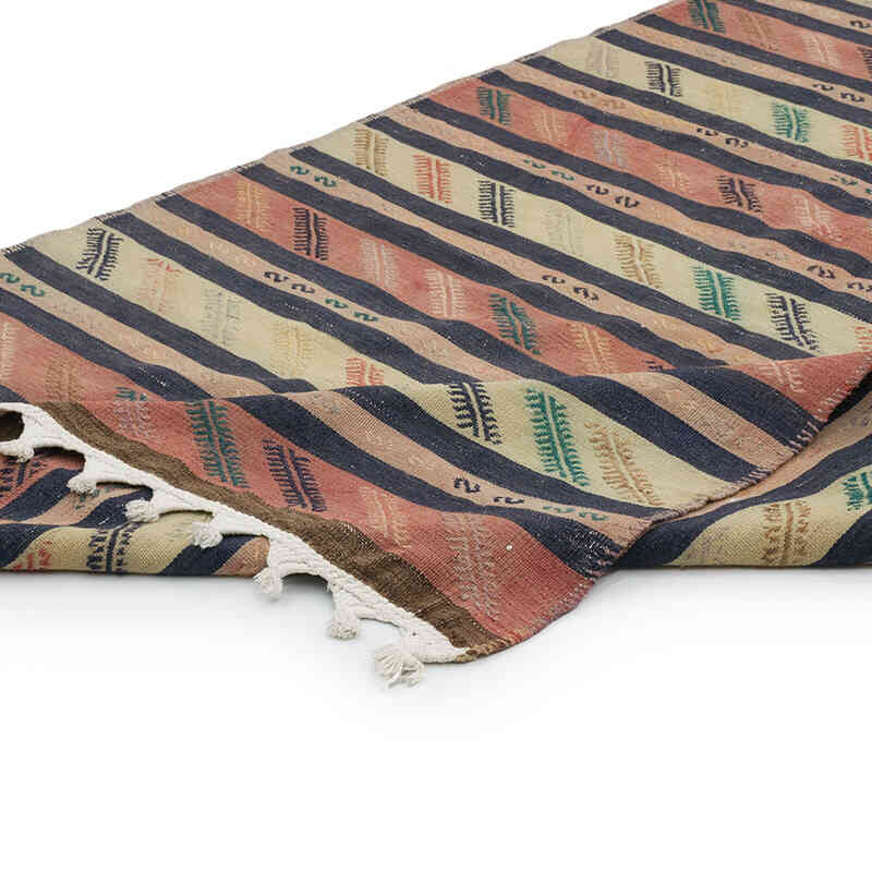 Vintage Anadolu Kilim Yolluk - 117 cm x 376 cm - K0067778