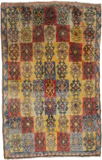 Vintage Anadolu Tülü - 126 cm x 195 cm