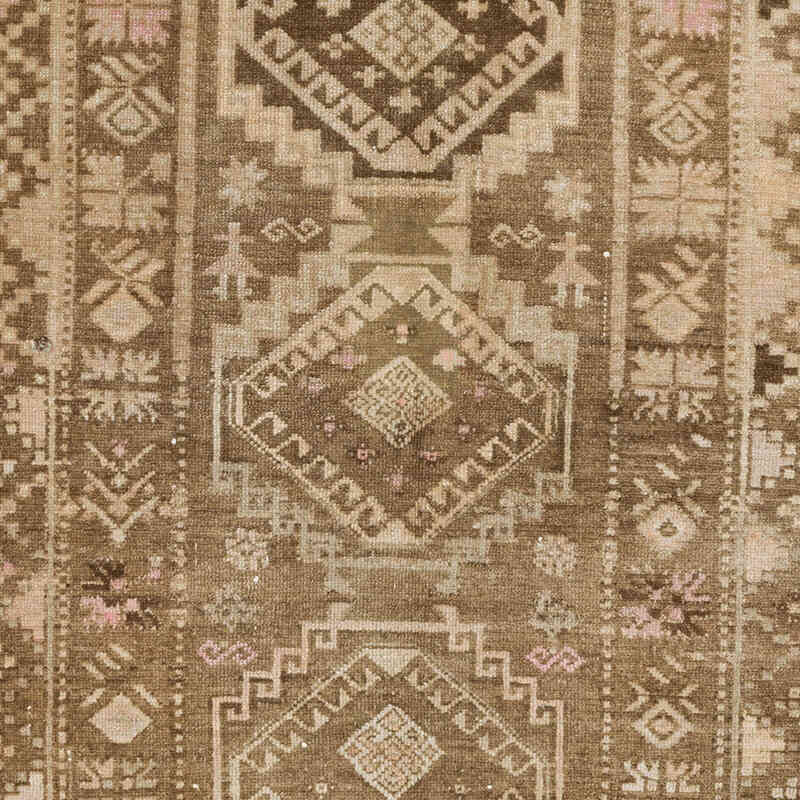 Alfombra Vintage Turca Anudada a Mano - 137 cm x 283 cm - K0067794