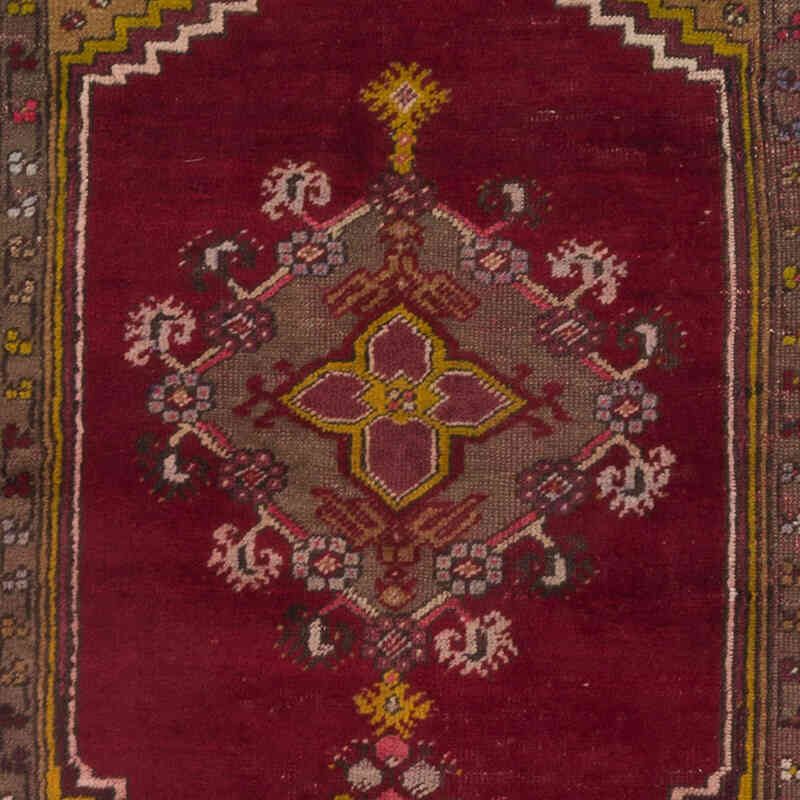 Alfombra Vintage Turca Anudada a Mano - 89 cm x 160 cm - K0067795
