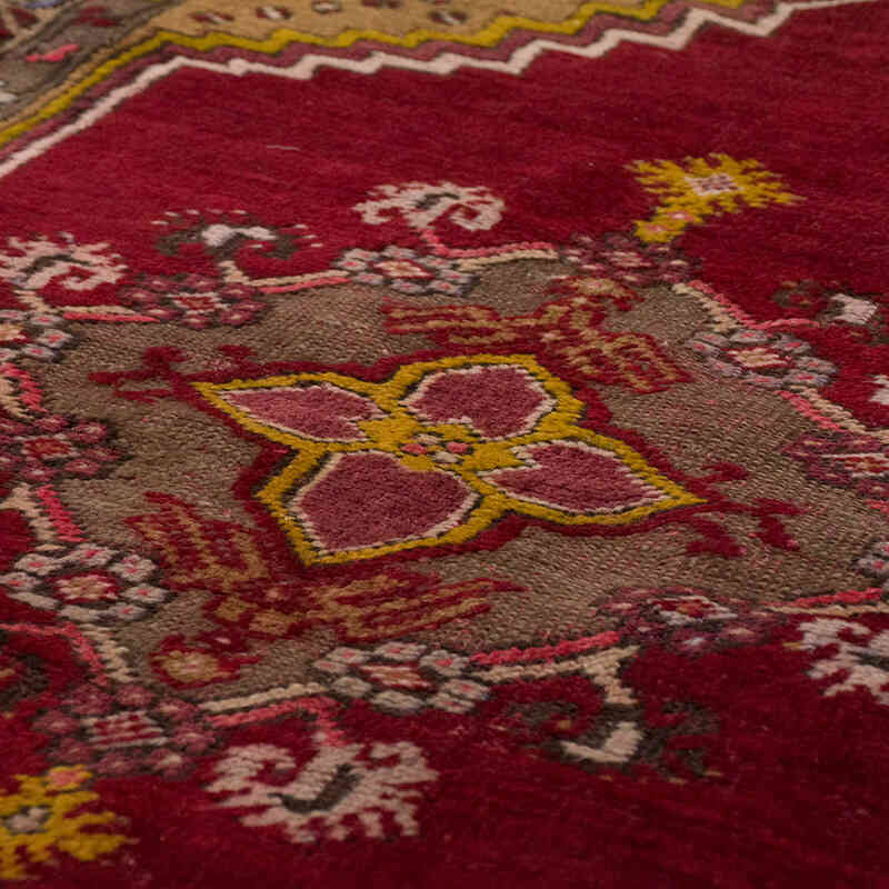 Alfombra Vintage Turca Anudada a Mano - 89 cm x 160 cm - K0067795