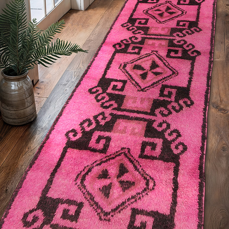 Vintage Anadolu Yolluk - 99 cm x 342 cm - K0067801