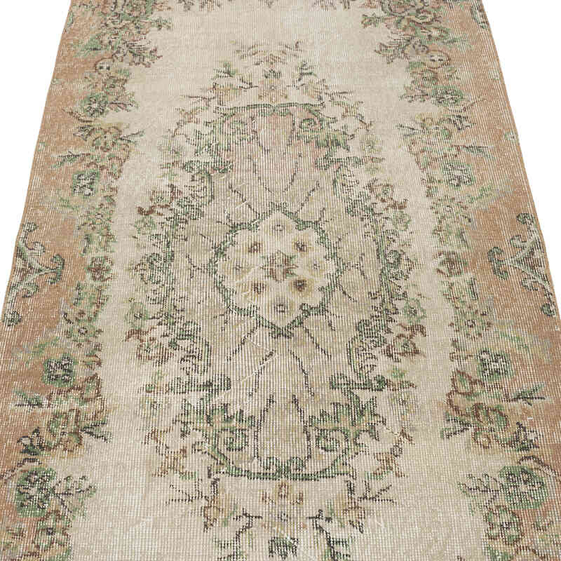 Alfombra Vintage Turca Anudada a Mano - 96 cm x 188 cm - K0067802