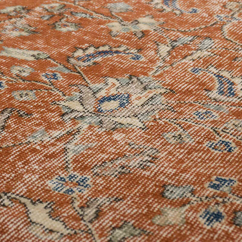 El Dokuma Vintage Halı - 140 cm x 235 cm - K0067808