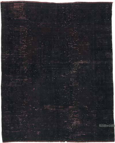 Over-dyed Vintage Hand-Knotted Turkish Rug - 4' 4" x 5' 4" (52 in. x 64 in.)