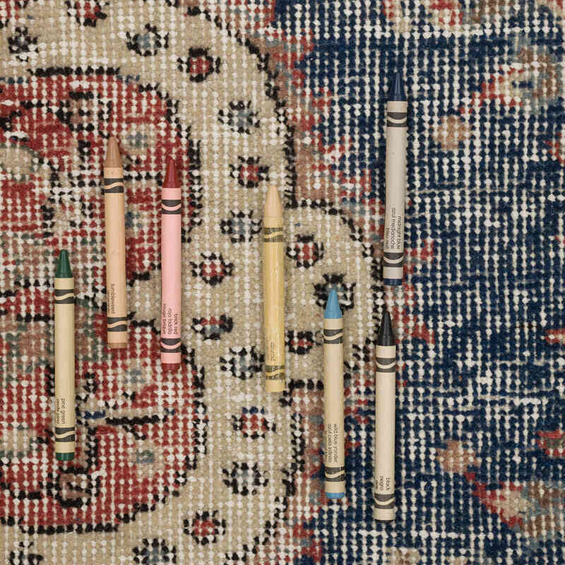 Alfombra Turca Vintage De Pasillo - 92 cm x 317 cm - K0067844