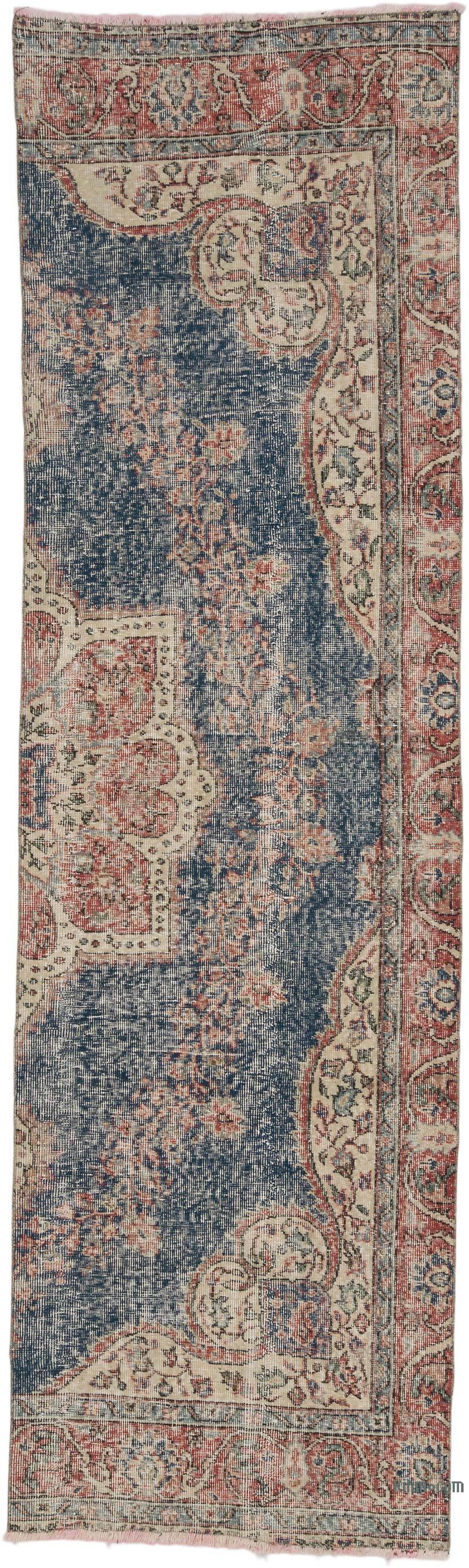 Alfombra Turca Vintage De Pasillo - 92 cm x 317 cm - K0067844