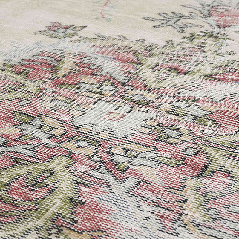 Alfombra Vintage Turca Anudada a Mano - 139 cm x 230 cm - K0067849