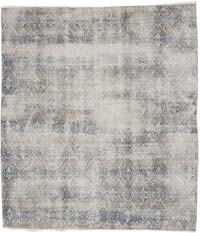 Vintage Turkish Hand-Knotted Rug - 4' 10" x 5' 7" (58" x 67")