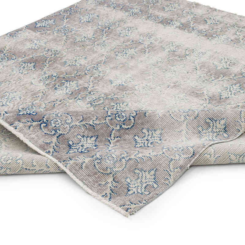 Vintage Turkish Hand-Knotted Rug - 4' 10" x 5' 7" (58" x 67") - K0067858