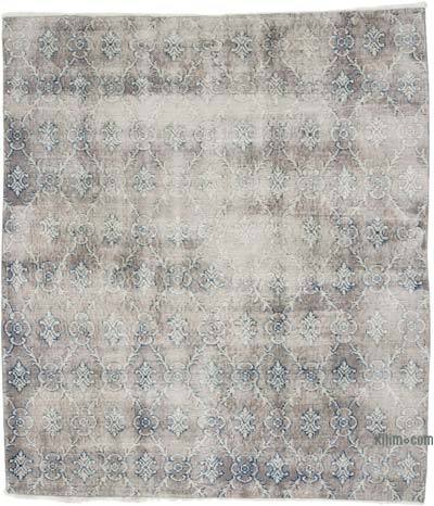 Vintage Turkish Hand-Knotted Rug - 4' 10" x 5' 7" (58" x 67")