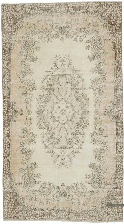 El Dokuma Vintage Halı - 116 cm x 209 cm