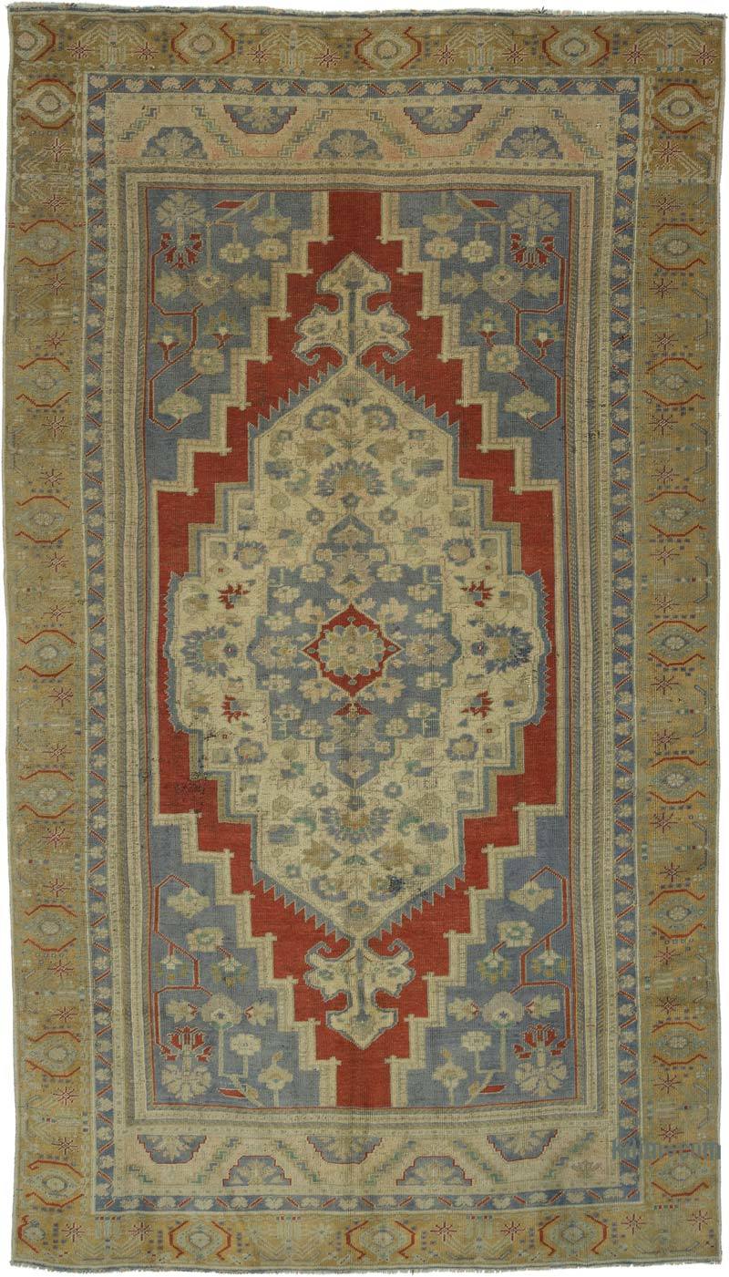 El Dokuma Vintage Hali - 187 cm x 330 cm - K0067869